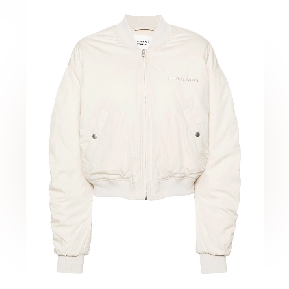 Isabel Marant Étoile BESSIMEGA COTTON-BLEND BOMBER JACKET